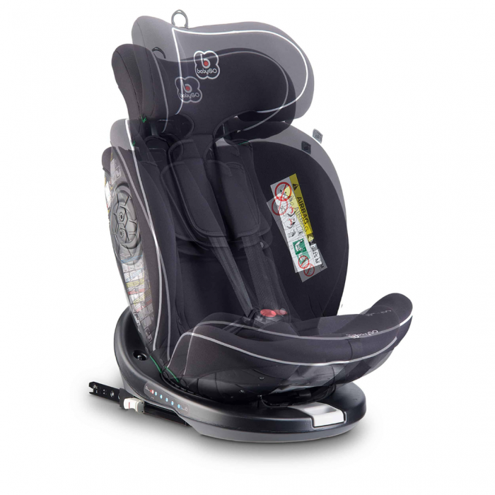Scaun auto Nova2 de la 6-luni -5 ani, Black, 40 -150 cm, certificat R129 [5]