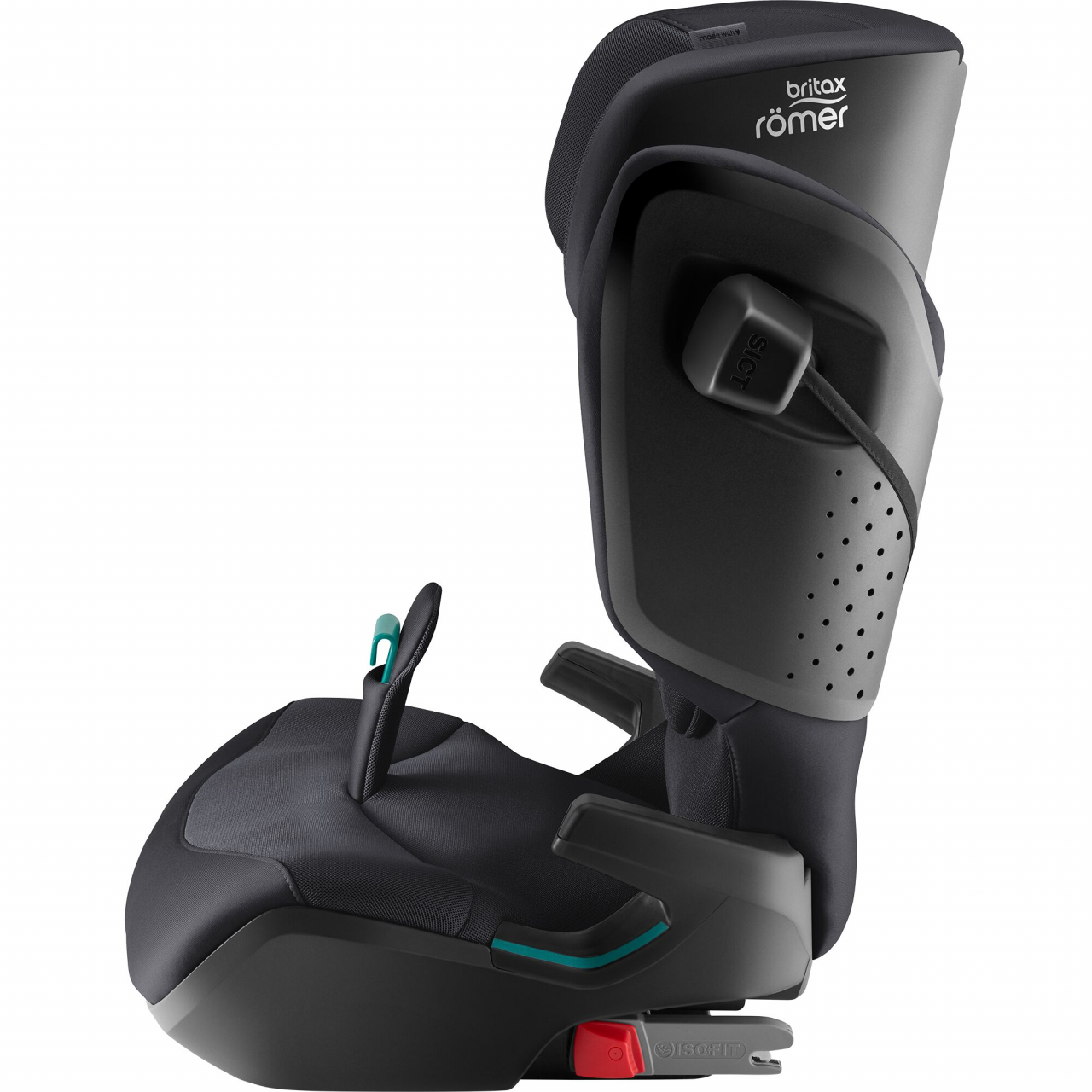 Scaun auto pentru copii Britax Römer, 3,5-12 ani, 100-150 cm, 15-36 kg, KIDFIX PRO Carbon Black [5]