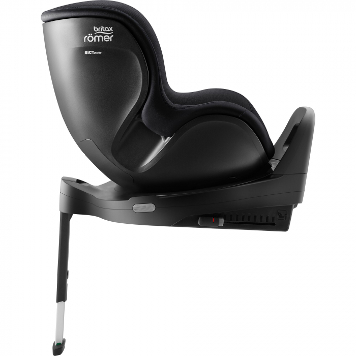 Scaun auto pentru copii Britax Römer, rotativ, 0 luni-4 ani, 40-105 cm, 0-19 kg, Isofix, DUALFIX PRO Carbon Black [5]