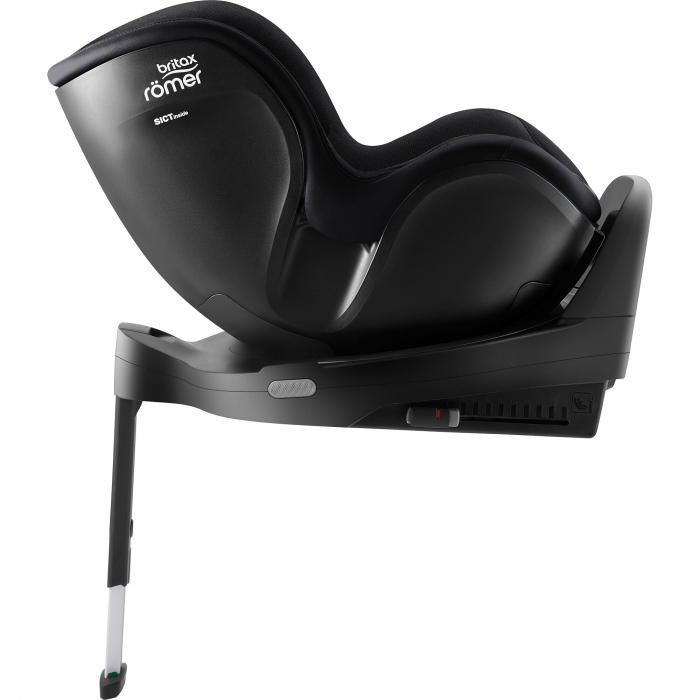 Scaun auto pentru copii Britax Römer, rotativ, 0 luni-4 ani, 40-105 cm, 0-19 kg, Isofix, DUALFIX PRO Carbon Black [4]