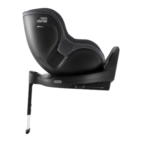 Scaun auto pentru copii Britax Römer, rotativ, 0 luni-4 ani, 40-105 cm, 0-19 kg, Isofix, DUALFIX PRO Midnight Grey [6]