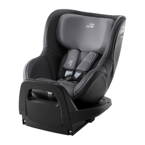 Scaun auto pentru copii Britax Römer, rotativ, 0 luni-4 ani, 40-105 cm, 0-19 kg, Isofix, DUALFIX PRO Midnight Grey [2]