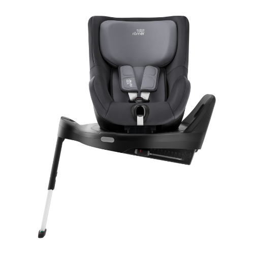 Scaun auto pentru copii Britax Römer, rotativ, 0 luni-4 ani, 40-105 cm, 0-19 kg, Isofix, DUALFIX PRO Midnight Grey [5]