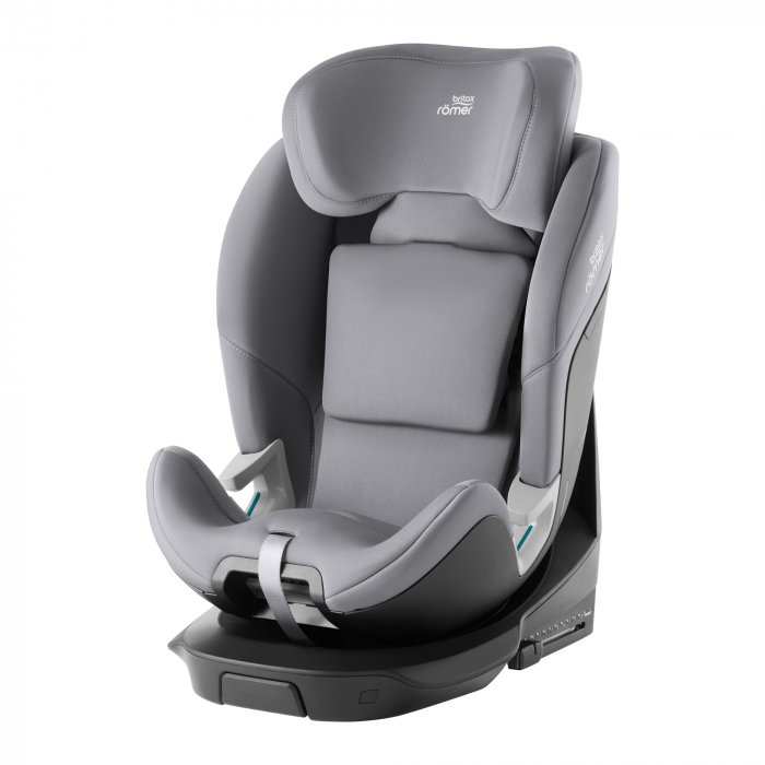 Scaun auto pentru copii Britax Römer, rotativ, 0 luni-7 ani, 40-125 cm, Isofix, SWIVEL Frost Grey [7]