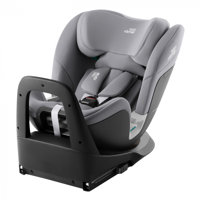 Scaun auto pentru copii Britax Römer, rotativ, 0 luni-7 ani, 40-125 cm, Isofix, SWIVEL Frost Grey [2]