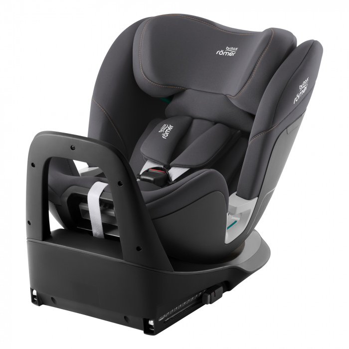 Scaun auto pentru copii Britax Römer, rotativ, 0 luni-7 ani, 40-125 cm, Isofix, SWIVEL Frost Grey [2]
