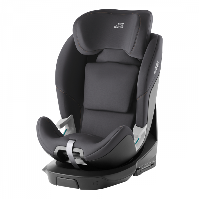 Scaun auto pentru copii Britax Römer, rotativ, 0 luni-7 ani, 40-125 cm, Isofix, SWIVEL Frost Grey [8]