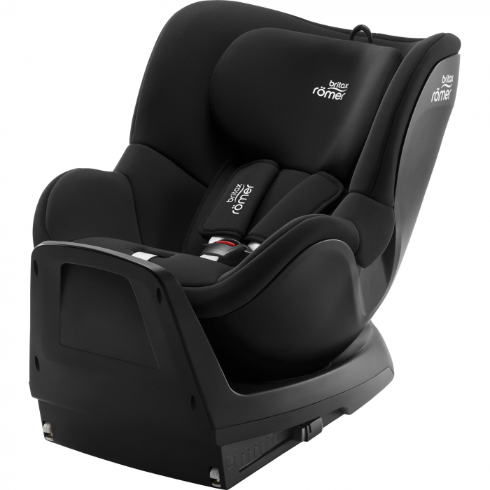 Scaun auto pentru copii, Britax Römer, rotativ, 360º, 0 luni-4 ani, 40-105 cm, 20 kg, DUALFIX PLUS Space Black [2]