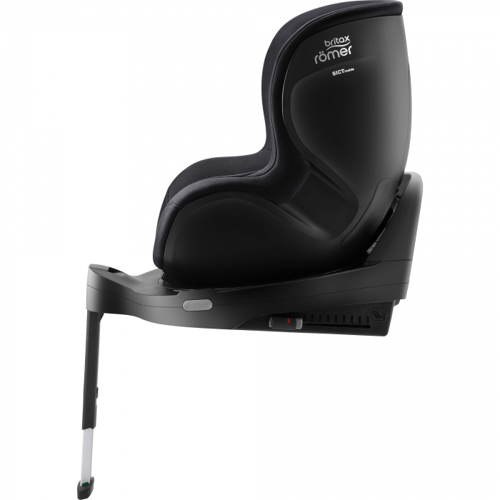 Scaun auto pentru copii Britax Römer, rotativ, cu bază ISOFIX, 0 luni-4 ani, 40-105 cm, 0-19 kg, Isofix, DUALFIX PRO Deep Black [5]