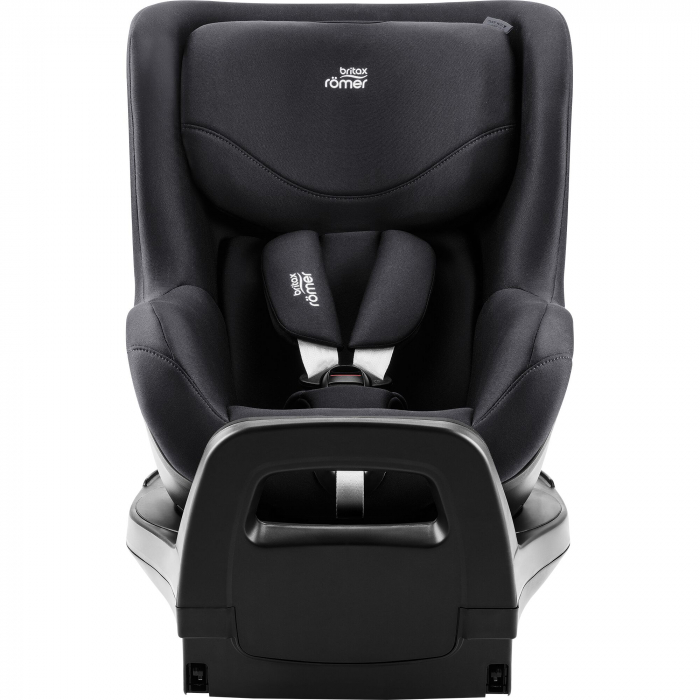 Scaun auto pentru copii Britax Römer, rotativ, cu bază ISOFIX, 0 luni-4 ani, 40-105 cm, 0-19 kg, Isofix, DUALFIX PRO Deep Black [2]