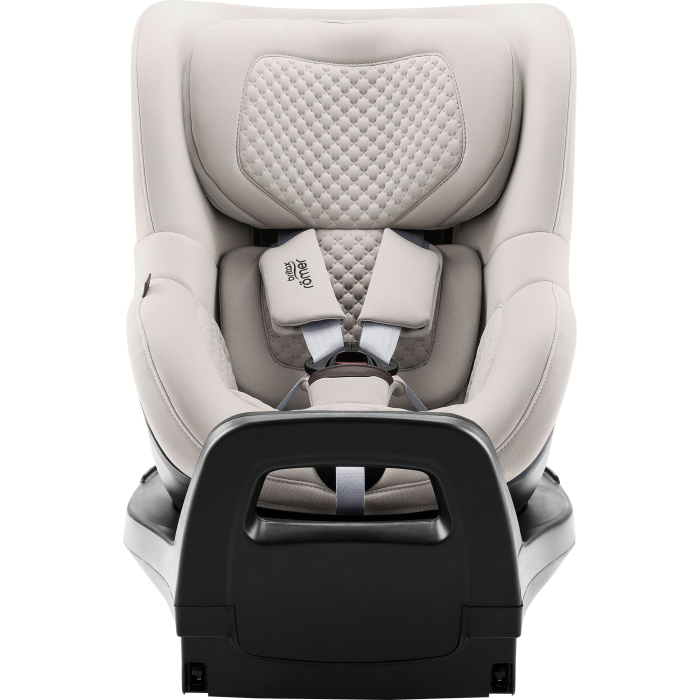 Scaun auto pentru copii Britax Römer, rotativ, cu bază ISOFIX, 0 luni-4 ani, 40-105 cm, 0-19 kg, Isofix, DUALFIX PRO Soft Taupe [3]