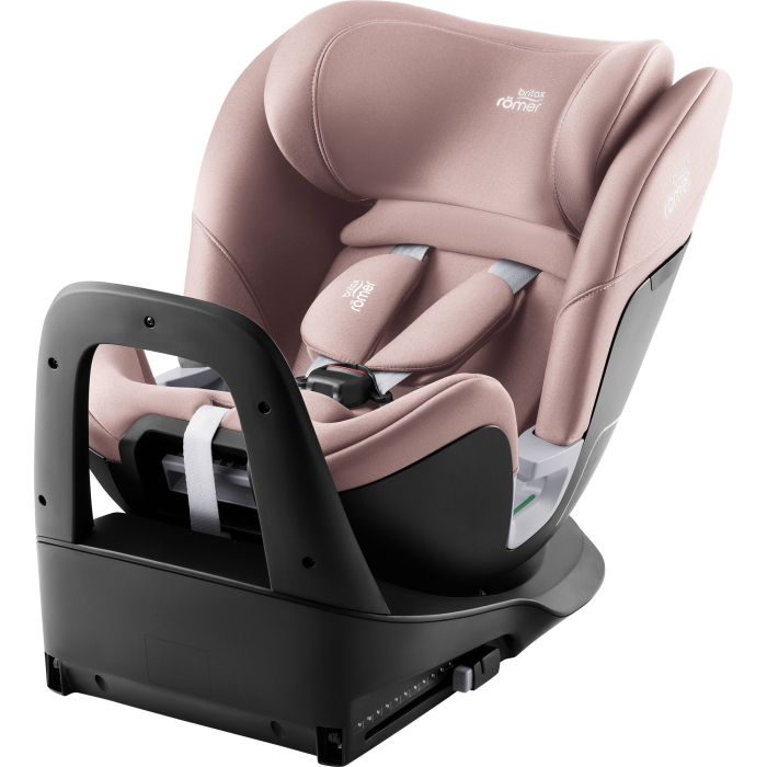 Scaun auto pentru copii Britax Römer, rotativ, cu bază ISOFIX, 0 luni-7 ani, 40-125 cm, Isofix, SWIVEL 2 Culoare: Dusty Rose [2]