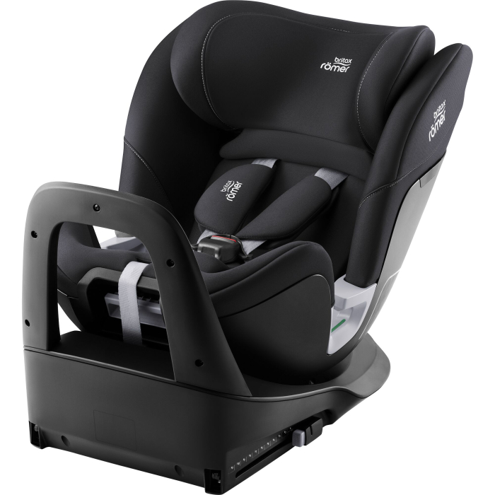 Scaun auto pentru copii Britax Römer, rotativ, cu bază ISOFIX, 0 luni-7 ani, 40-125 cm, Isofix, SWIVEL 2 Culoare: Space Black [2]