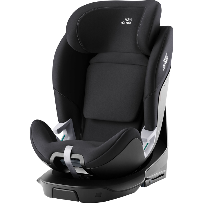 Scaun auto pentru copii Britax Römer, rotativ, cu bază ISOFIX, 0 luni-7 ani, 40-125 cm, Isofix, SWIVEL 2 Culoare: Space Black [7]