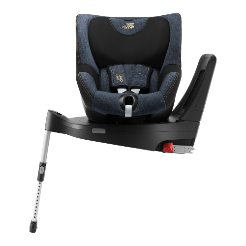 Scaun auto pentru copii Britax Römer, rotativ cu baza isofix, 3 luni-4 ani, 61-105 cm, 18 kg, DUALFIX 5Z Blue Marble [4]