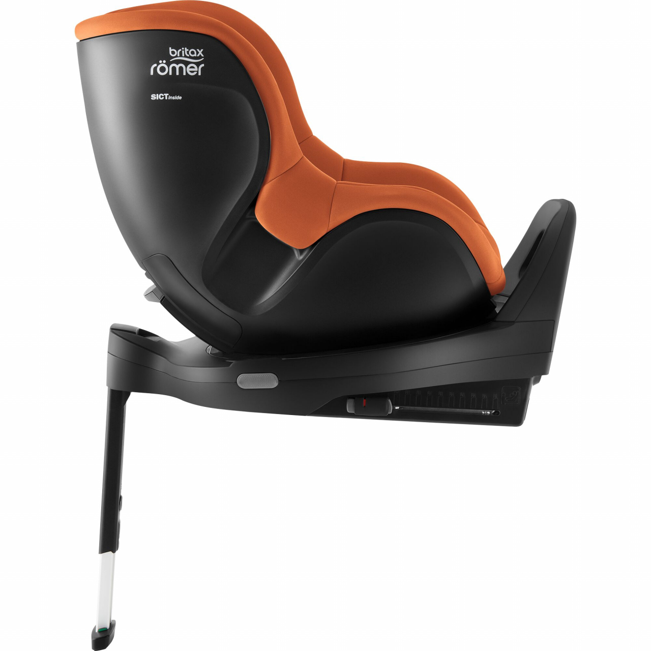 Scaun auto pentru copii Britax Römer, rotativ cu baza isofix, 3 luni-4 ani, 61-105 cm, 18 kg, DUALFIX 5Z Blue Marble [4]