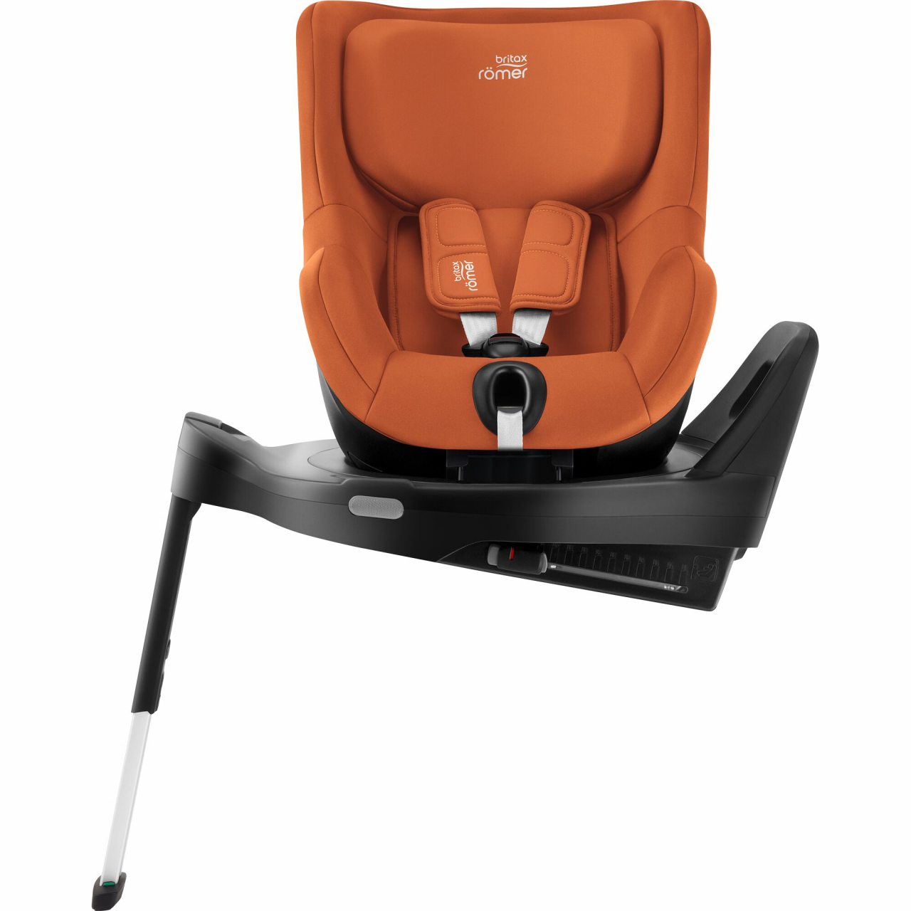 Scaun auto pentru copii Britax Römer, rotativ cu baza isofix, 3 luni-4 ani, 61-105 cm, 18 kg, DUALFIX 5Z Blue Marble [3]