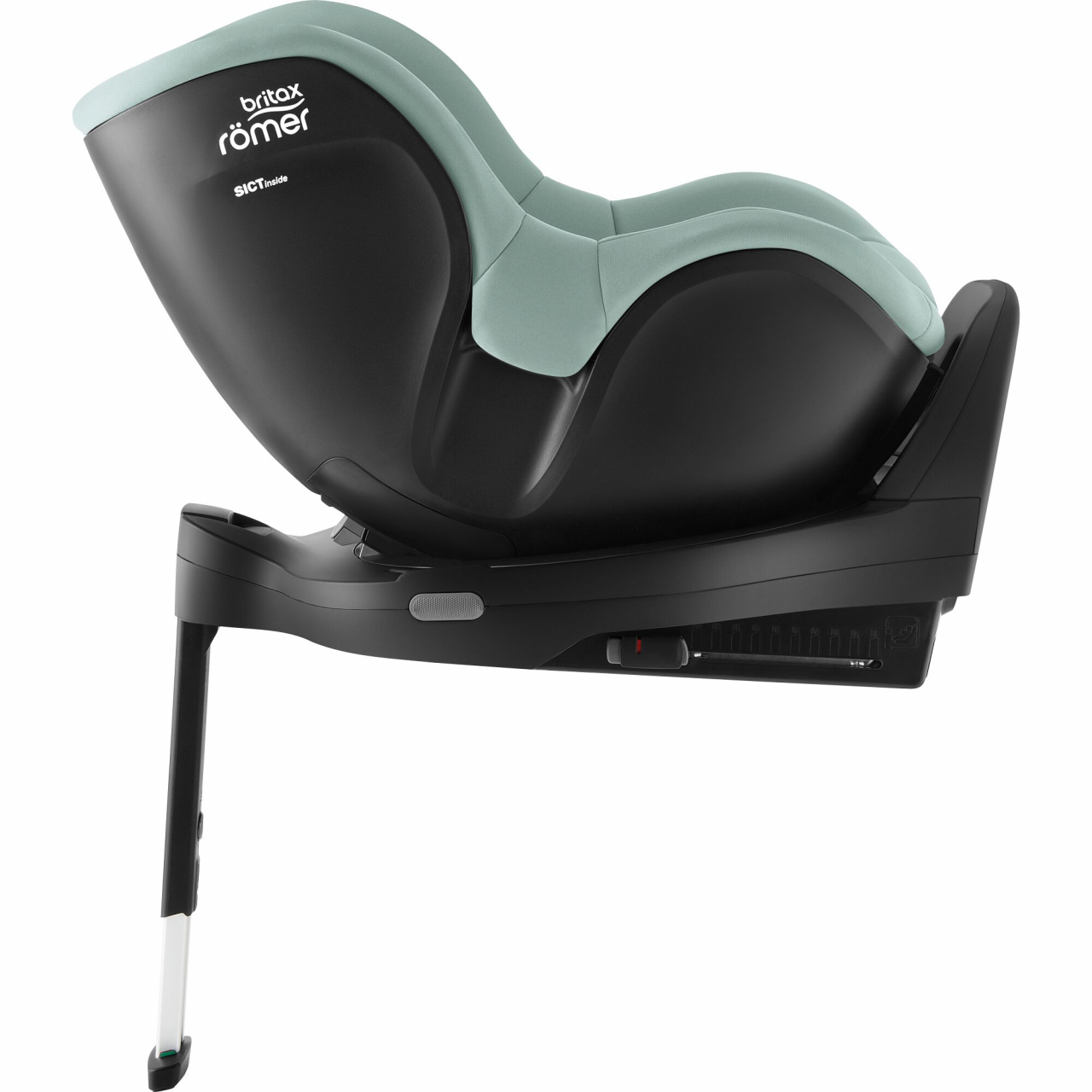 Scaun auto pentru copii Britax Römer, rotativ cu baza isofix, 3 luni-4 ani, 61-105 cm, 18 kg, DUALFIX 5Z Blue Marble [4]