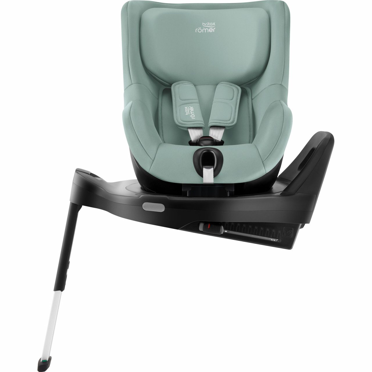 Scaun auto pentru copii Britax Römer, rotativ cu baza isofix, 3 luni-4 ani, 61-105 cm, 18 kg, DUALFIX 5Z Blue Marble [3]
