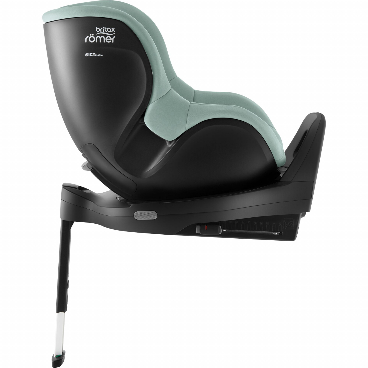 Scaun auto pentru copii Britax Römer, rotativ cu baza isofix, 3 luni-4 ani, 61-105 cm, 18 kg, DUALFIX 5Z Blue Marble [5]