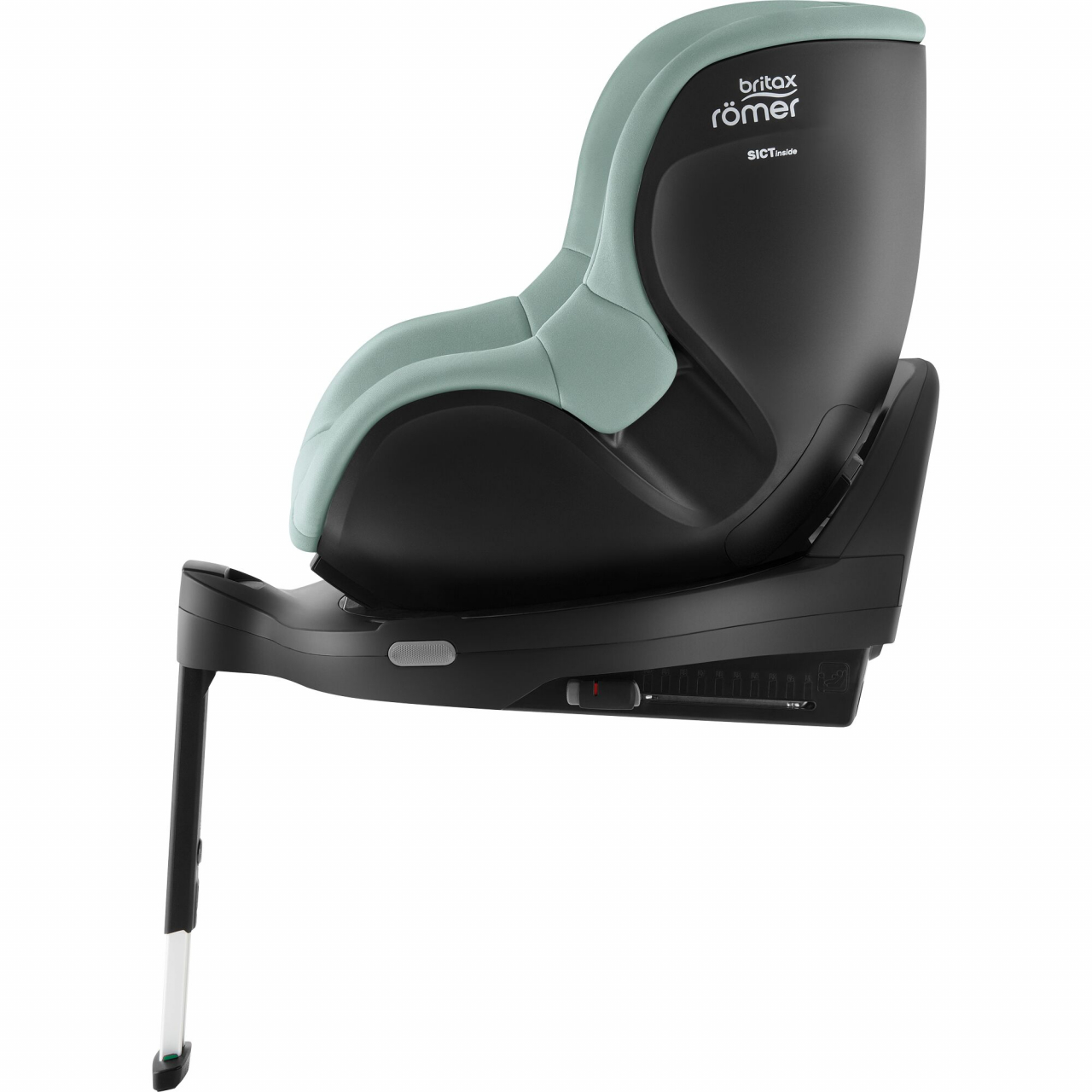 Scaun auto pentru copii Britax Römer, rotativ cu baza isofix, 3 luni-4 ani, 61-105 cm, 18 kg, DUALFIX 5Z Blue Marble [2]