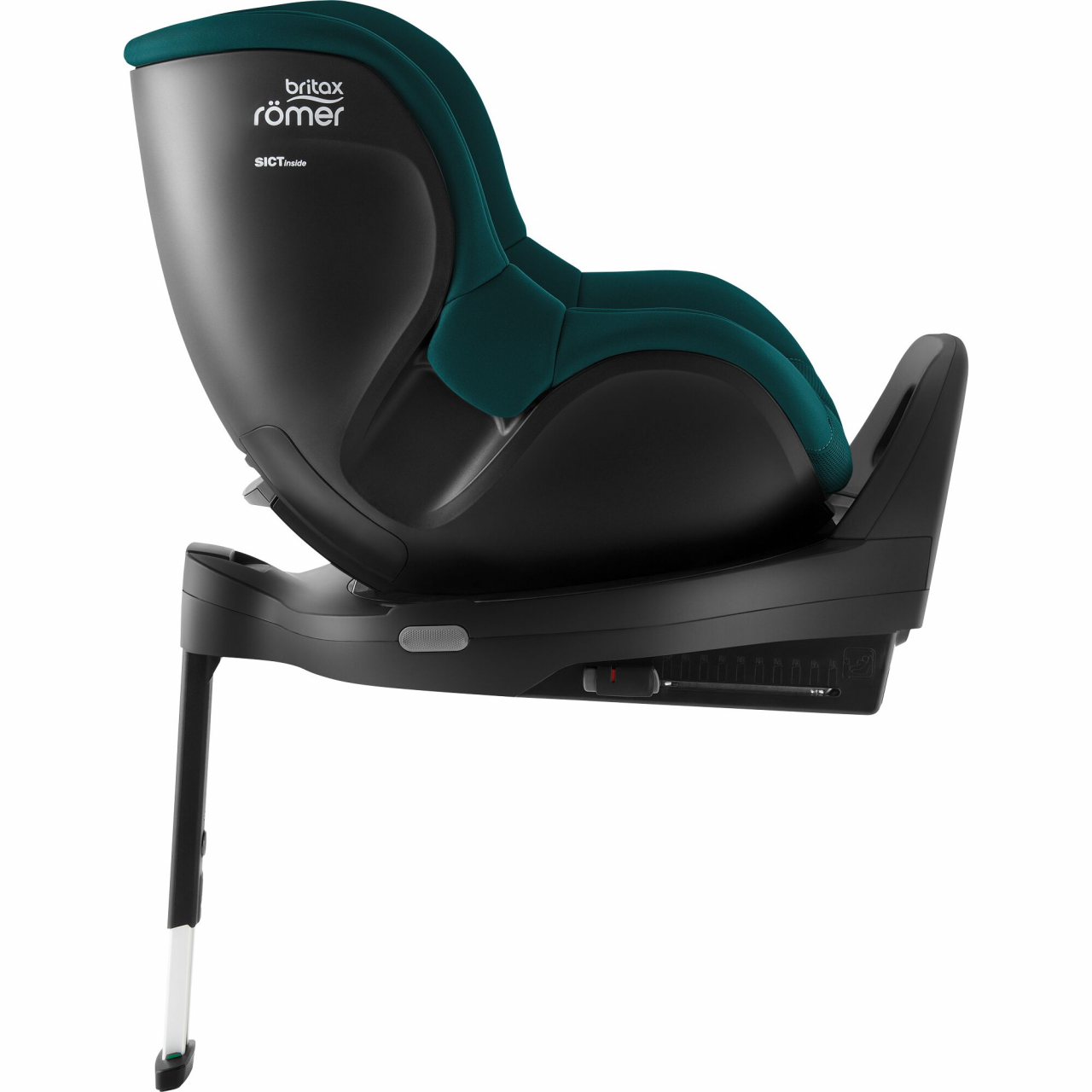 Scaun auto pentru copii Britax Römer, rotativ cu baza isofix, 3 luni-4 ani, 61-105 cm, 18 kg, DUALFIX 5Z Blue Marble [6]