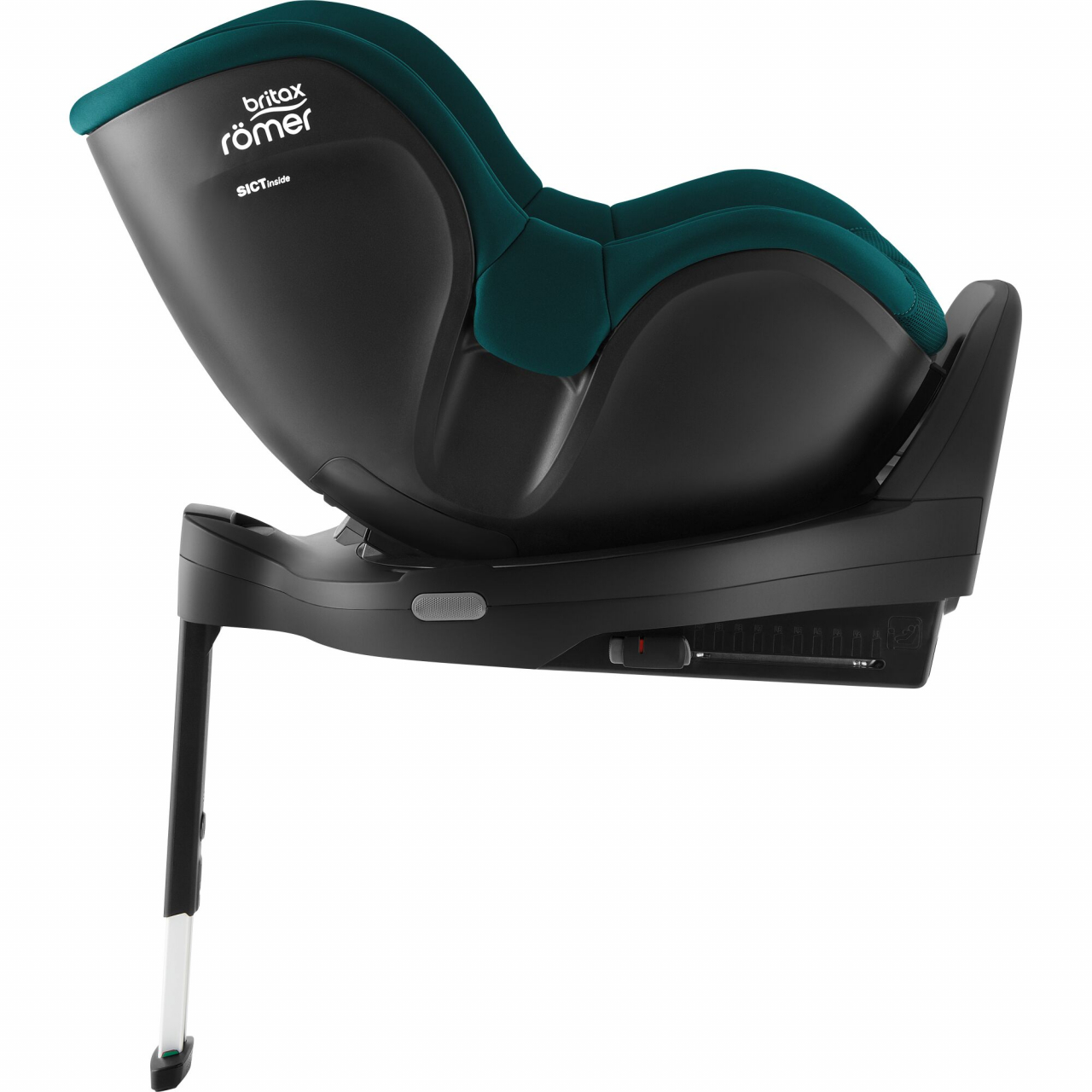 Scaun auto pentru copii Britax Römer, rotativ cu baza isofix, 3 luni-4 ani, 61-105 cm, 18 kg, DUALFIX 5Z Blue Marble [5]