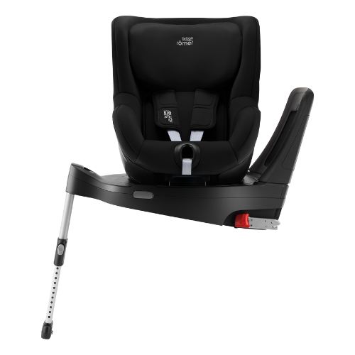 Scaun auto pentru copii Britax Römer, rotativ cu baza isofix, 3 luni-4 ani, 61-105 cm, 18 kg, DUALFIX 5Z Space Black [3]