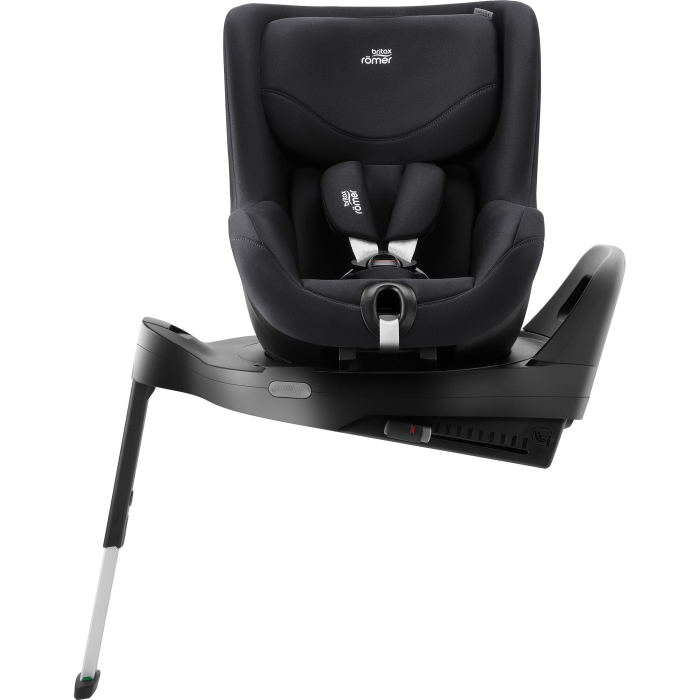 Scaun auto pentru copii Britax Römer, rotativ, cu bază ISOFIX, 3 luni-4 ani, 61-105 cm, 19 kg, DUALFIX PRO M Culoare: Deep Black [6]