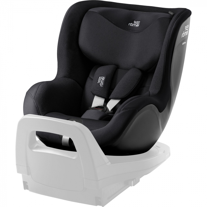 Scaun auto pentru copii Britax Römer, rotativ, fără bază ISOFIX, 3 luni-4 ani, 61-105 cm, 0-18 kg, DUALFIX 5Z Carbon Black [3]