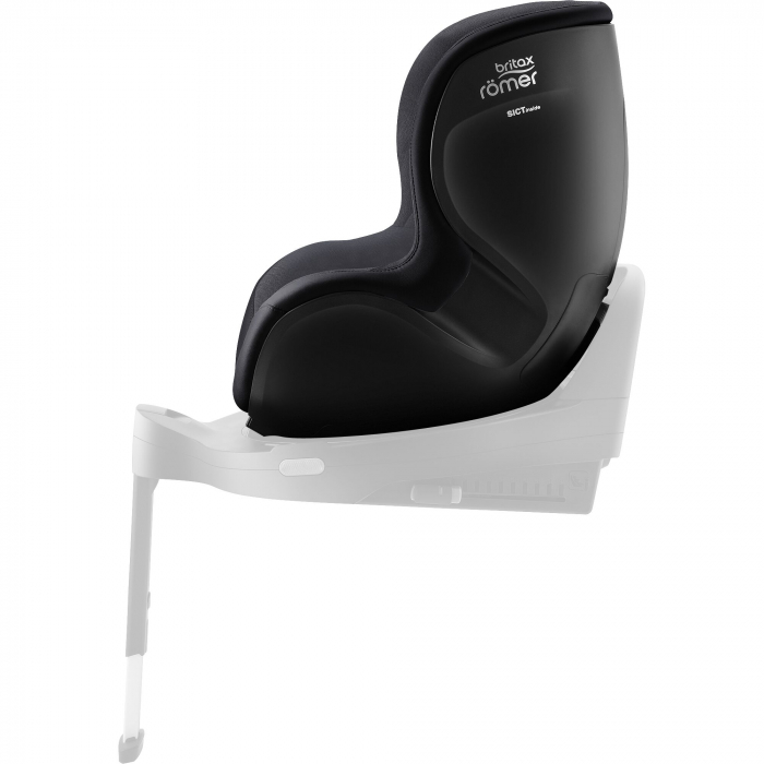 Scaun auto pentru copii Britax Römer, rotativ, fără bază ISOFIX, 3 luni-4 ani, 61-105 cm, 0-18 kg, DUALFIX 5Z Carbon Black [7]