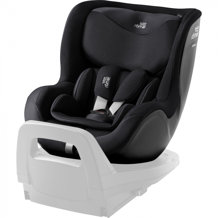 Scaun auto pentru copii Britax Römer, rotativ, fără bază ISOFIX, 3 luni-4 ani, 61-105 cm, 0-18 kg, DUALFIX 5Z Carbon Black [2]