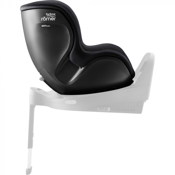 Scaun auto pentru copii Britax Römer, rotativ, fără bază ISOFIX, 3 luni-4 ani, 61-105 cm, 0-18 kg, DUALFIX 5Z Carbon Black [6]