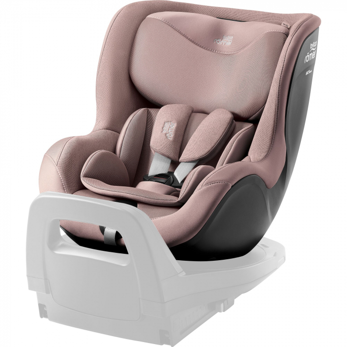 Scaun auto pentru copii Britax Römer, rotativ, fără bază ISOFIX, 3 luni-4 ani, 61-105 cm, 0-18 kg, DUALFIX 5Z Dusty Rose [2]