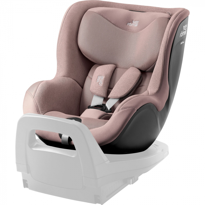 Scaun auto pentru copii Britax Römer, rotativ, fără bază ISOFIX, 3 luni-4 ani, 61-105 cm, 0-18 kg, DUALFIX 5Z Dusty Rose [3]