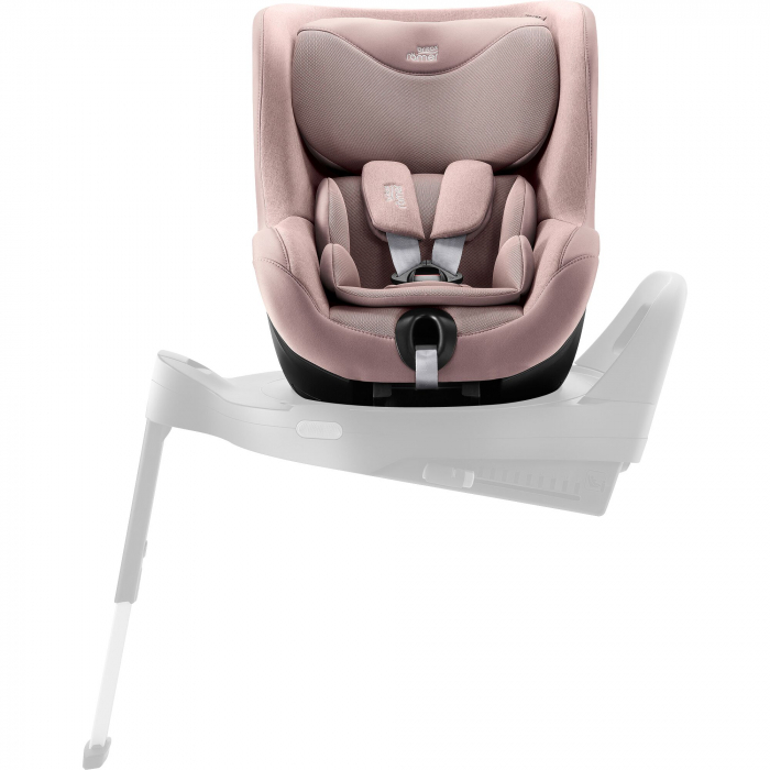 Scaun auto pentru copii Britax Römer, rotativ, fără bază ISOFIX, 3 luni-4 ani, 61-105 cm, 0-18 kg, DUALFIX 5Z Dusty Rose [8]