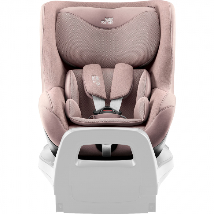 Scaun auto pentru copii Britax Römer, rotativ, fără bază ISOFIX, 3 luni-4 ani, 61-105 cm, 0-18 kg, DUALFIX 5Z Dusty Rose [4]