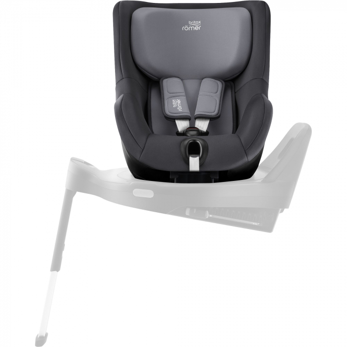 Scaun auto pentru copii Britax Römer, rotativ fără baza isofix, 3 luni-4 ani, 61-105 cm, 0-18 kg, DUALFIX 5Z Midnight Grey [5]