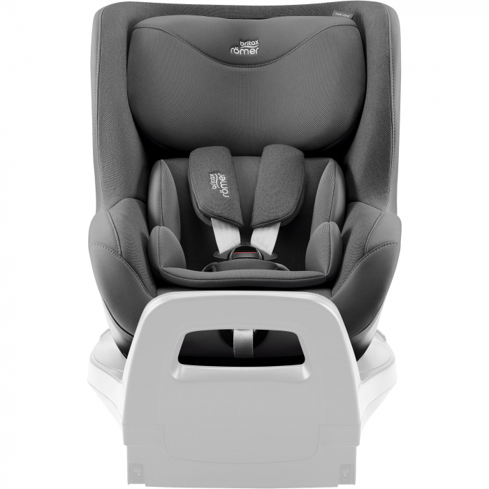 Scaun auto pentru copii Britax Römer, rotativ, fără bază ISOFIX, 3 luni-4 ani, 61-105 cm, 0-18 kg, DUALFIX 5Z Mineral Grey [4]