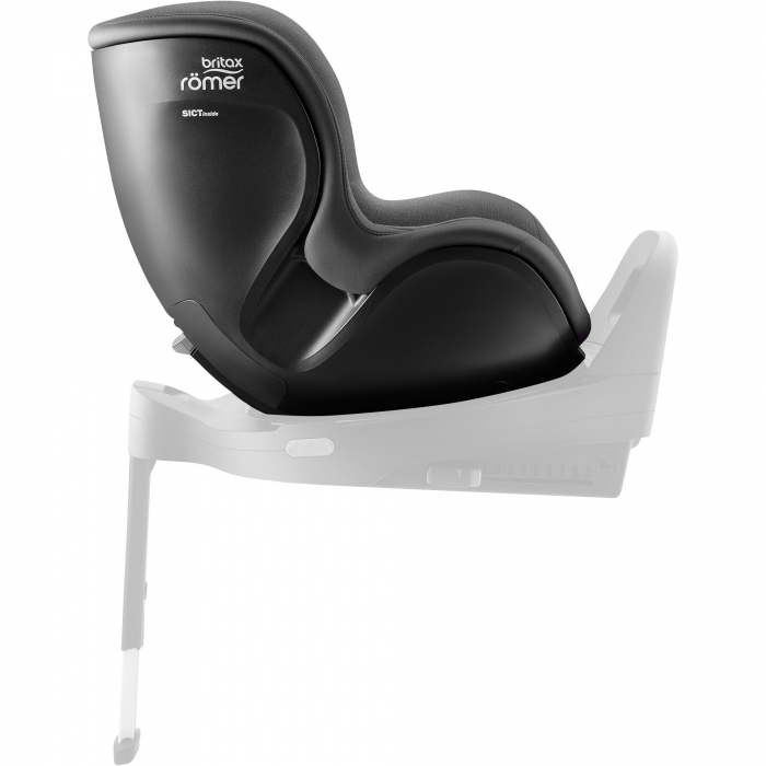 Scaun auto pentru copii Britax Römer, rotativ, fără bază ISOFIX, 3 luni-4 ani, 61-105 cm, 0-18 kg, DUALFIX 5Z Mineral Grey [5]