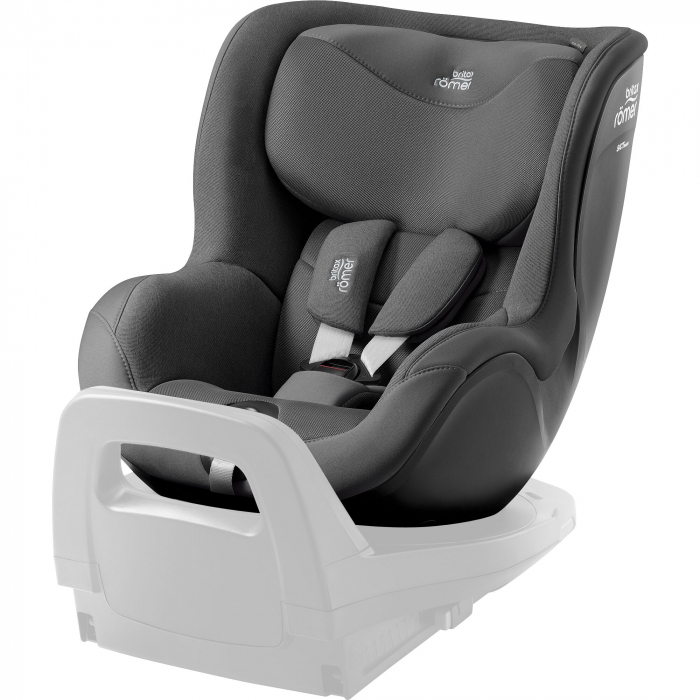 Scaun auto pentru copii Britax Römer, rotativ, fără bază ISOFIX, 3 luni-4 ani, 61-105 cm, 0-18 kg, DUALFIX 5Z Mineral Grey [3]
