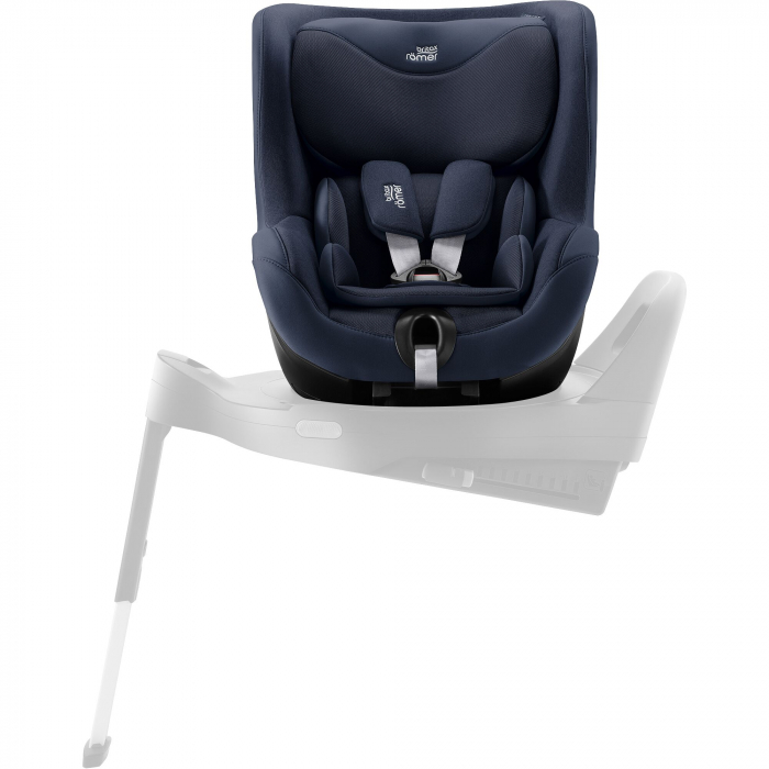 Scaun auto pentru copii Britax Römer, rotativ, fără bază ISOFIX, 3 luni-4 ani, 61-105 cm, 0-18 kg, DUALFIX 5Z Night Blue [6]