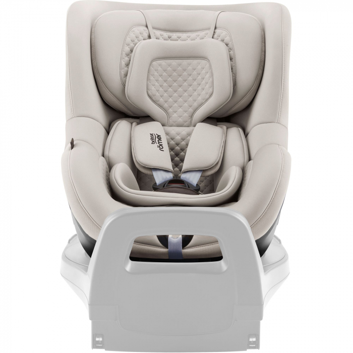 Scaun auto pentru copii Britax Römer, rotativ, fără bază ISOFIX, 3 luni-4 ani, 61-105 cm, 0-18 kg, DUALFIX 5Z  Soft Taupe [3]