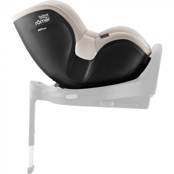 Scaun auto pentru copii Britax Römer, rotativ, fără bază ISOFIX, 3 luni-4 ani, 61-105 cm, 0-18 kg, DUALFIX 5Z  Soft Taupe [4]