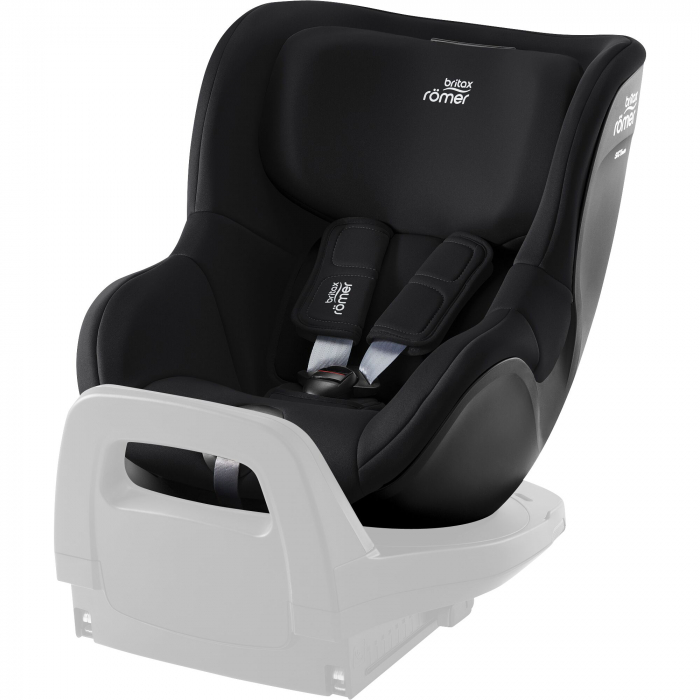 Scaun auto pentru copii Britax Römer, rotativ fără baza isofix, 3 luni-4 ani, 61-105 cm, 0-18 kg, DUALFIX 5Z Space Black [2]
