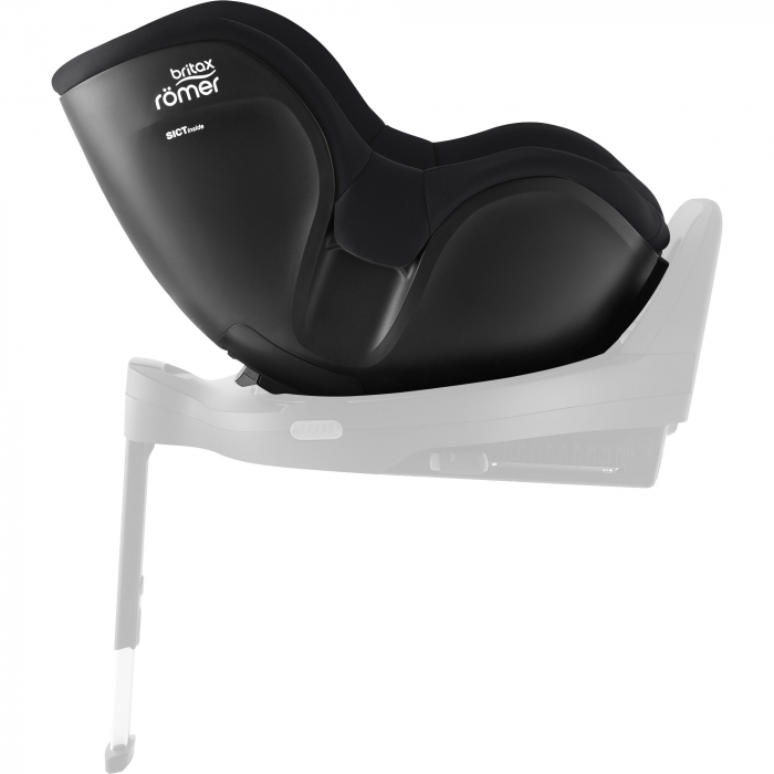 Scaun auto pentru copii Britax Römer, rotativ fără baza isofix, 3 luni-4 ani, 61-105 cm, 0-18 kg, DUALFIX 5Z Space Black [4]