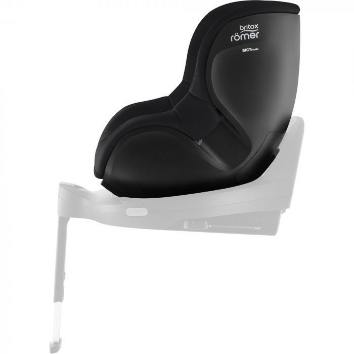 Scaun auto pentru copii Britax Römer, rotativ fără baza isofix, 3 luni-4 ani, 61-105 cm, 0-18 kg, DUALFIX 5Z Space Black [6]