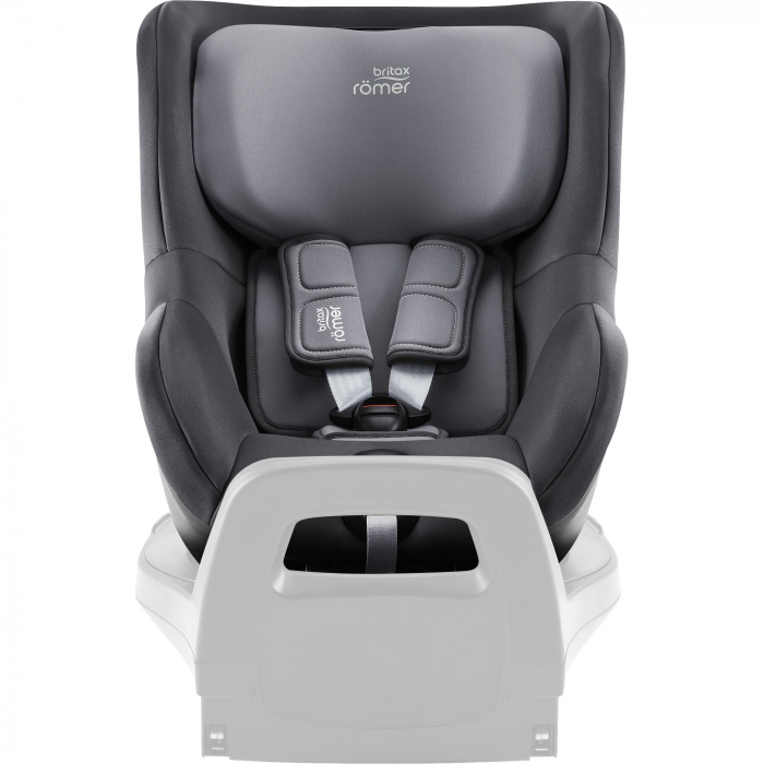 Scaun auto pentru copii Britax Römer, rotativ fără baza isofix, 3 luni-4 ani, 61-105 cm, 0-18 kg, DUALFIX 5Z Midnight Grey [3]