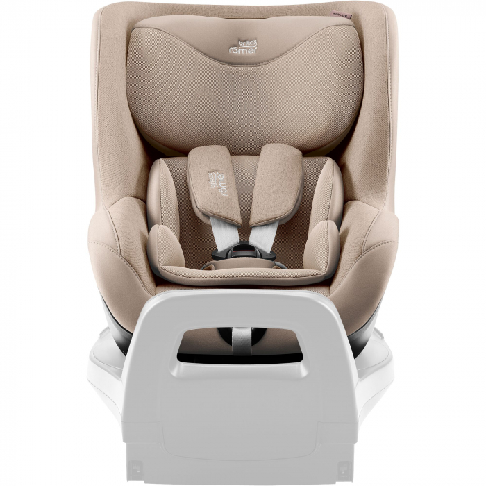 Scaun auto pentru copii Britax Römer, rotativ, fără bază ISOFIX, 3 luni-4 ani, 61-105 cm, 0-18 kg, DUALFIX 5Z Teak [4]