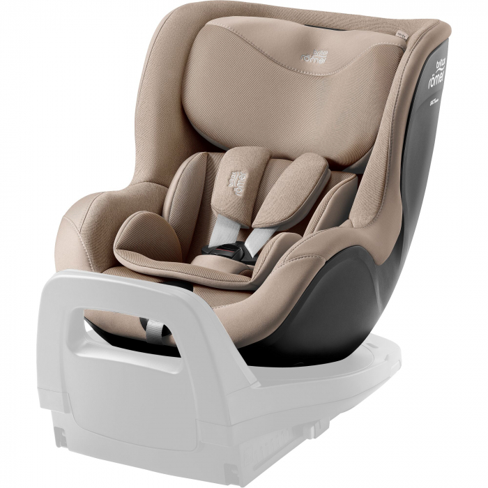 Scaun auto pentru copii Britax Römer, rotativ, fără bază ISOFIX, 3 luni-4 ani, 61-105 cm, 0-18 kg, DUALFIX 5Z Teak [2]